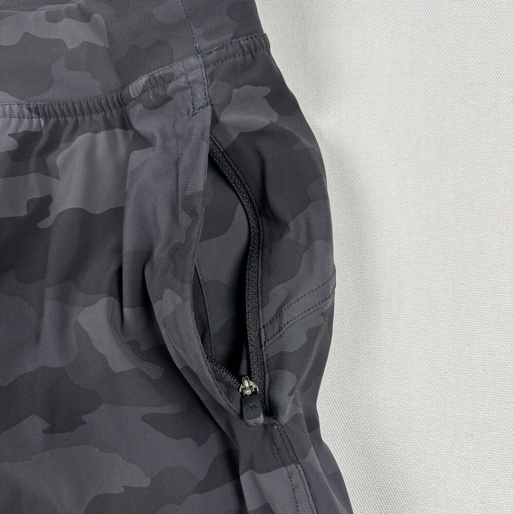 Lululemon Women's Sz 2 Adapted State High-Rise Jogger Camo Black Ankle Zip - Picture 5 of 13